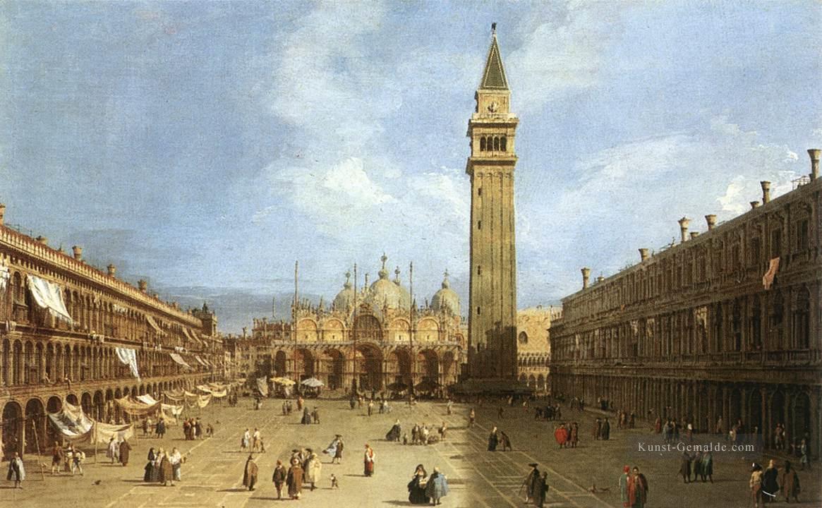 Piazza San Marco 1730 Canaletto Ölgemälde